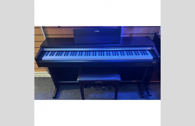 Used Yamaha YDP-142 Satin Rosewood Digital Piano Complete Package (SN:BCUN01179) - Image 1